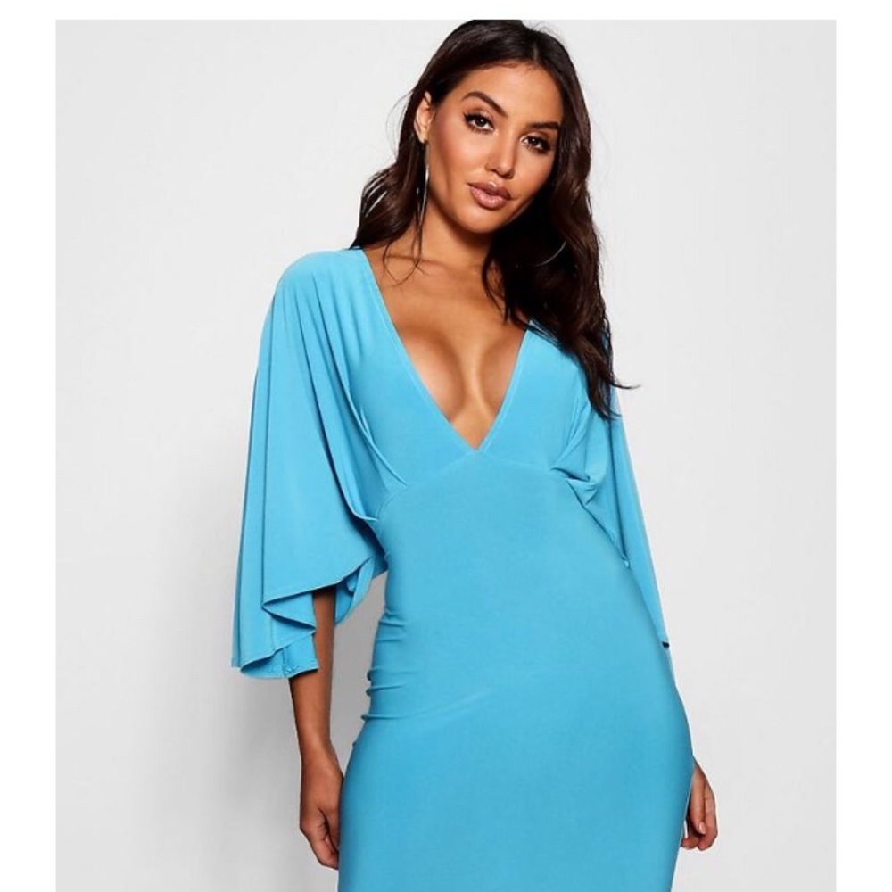 Boohoo Kimono Dress
